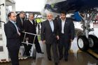 Zarif in der Schweiz eingetroffen /Atomverhandlungen in Zürich 